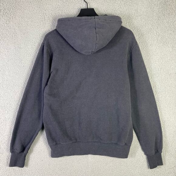 Disney Vintage Black Hoodie Unisex Small Pullover with Spellout Logo - Picture 3 of 9